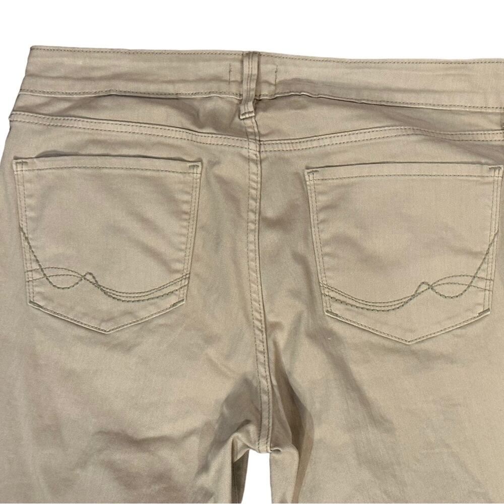 NYDJ Womens Size 12/34 Petite with 28" Inseam  Khaki Classic Jeans Lift and Tuck - Picture 3 of 9